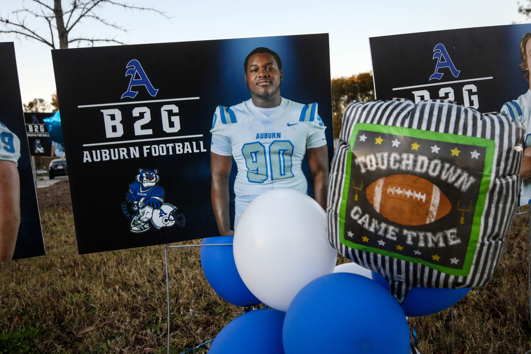 Auburn High football state championship send-off